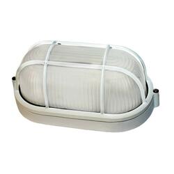 ACA Lighting venkovní nástěnné/stropní svítidlo E27 192mm šedá s mřížkou HI5031G