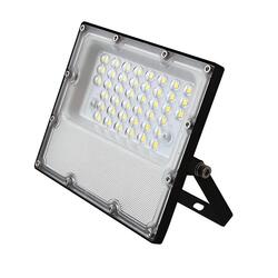 ACA Lighting LED SMD černý reflektor IP65 10W 6000K 1200lm 100-277V AC RA80 IK08 5let záruka bezpečnostní ventil J1060