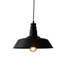 ACA Lighting Vintage závěsné svítidlo KS1290P36T1BK
