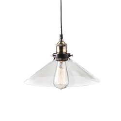 ACA Lighting Vintage závěsné svítidlo KS1291PCL1BK