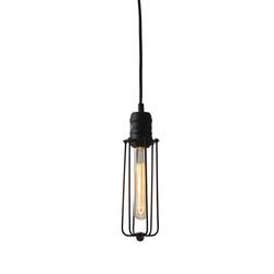 ACA Lighting Vintage závěsné svítidlo KS1342P81BK