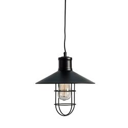 ACA Lighting Vintage závěsné svítidlo KS1344P1BK
