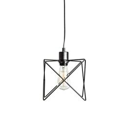 ACA Lighting Vintage závěsné svítidlo KS1462P1BK