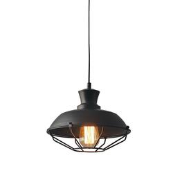 ACA Lighting Vintage závěsné svítidlo KS1463P1BK