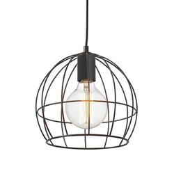 ACA Lighting Vintage závěsné svítidlo KS202925BK