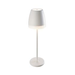 ACA Lighting LED SMD venkovní stolní lampa na baterie nabíjecí 2W 150LM 38d 3.000K bílá CRI80 IP54 LG2193W-400