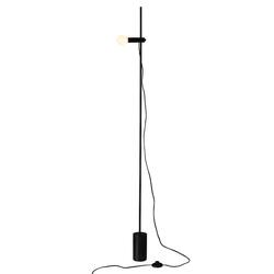 ACA Lighting stojací lampa 1XE14 černý mramor+kov D9XH160CM HERA OD581F160B