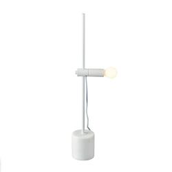 ACA Lighting stolní lampa 1XE14 bílý mramor + kov D9XH58CM HERA OD581T58W