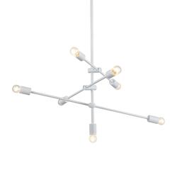 ACA Lighting Vintage závěsné svítidlo OD680107WH