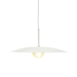 ACA Lighting závěsné svítidlo 1xG9 AFINAR bílá kov + matné sklo D40X120CM OD94451PW