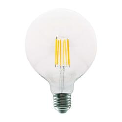 ACA Lighting LED FILAMENT E27 G125 12W 4000K 230V 1600lm RA80 PALA12512NW