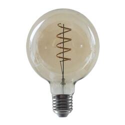 ACA Lighting LED FILAMENT E27 DIM G95 jantar SPIRAL 4W 1800K 230V 270lm RA80 PALA954WWSDIMAM