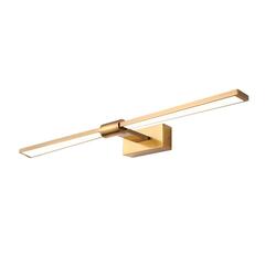 ACA Lighting nástěnné svítidlo PAPIGION LED 12W 780lm 4000K mosaz hliník 610mm PN1404LEDW61BR