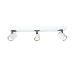 ACA Lighting bodové svítidlo nástěnné 3XGU10 bílá hliník 54X7X12CM DISCO RA313S54WG