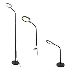 ACA Lighting LED stolní a stojací lampa STEFAN 3 v 1 černý ABS+hliník CCT krokově stmívatelné SF501ALL