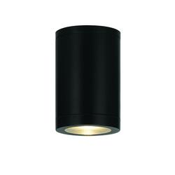 ACA Lighting GU10 venkovní kulaté stropní svítidlo 230V černá IP65 GU10 MAX.7W SL7033B