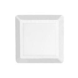 ACA Lighting LED venkovní nástěnné svítidlo hranaté bílá 230V AC IP65 4W 3000K 270LM RA80 SLIM51NW