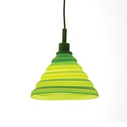 ACA Lighting závěsné svítidlo SILICON zelená 1XE27 SUTP106GR