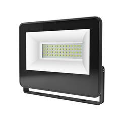 ACA Lighting černá LED SMD reflektor IP66 50W 3000K 5000Lm 230V AC Ra80 V5030