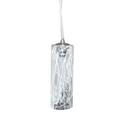 ACA Lighting závěsné svítidlo čirá sklo W15921