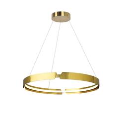 ACA Lighting závěsné svítidlo LED 34W 3000K 2720lm mosaz D60XH150CM THEMIDA ZM18LEDP60AB