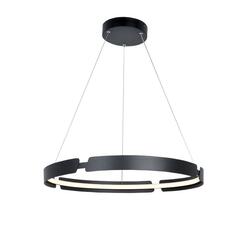 ACA Lighting závěsné svítidlo LED 34W 3000K 2720lm černá D40XH150CM THEMIDA ZM18LEDP60BK