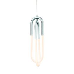 ACA Lighting závěsné svítidlo LED 16W 3000K 1120lm VENUS chrom kov IP20 15X15XH230CM ZM33LEDP15CH
