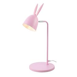 ACA Lighting dětská stolní lampa 1XE27 růžová 27X22XH56CM BUNNY ZM71T56P