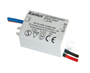 Kanlux Trafo Kanlux ADI 350 1 - 3W pro LED 5905339014405