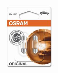 OSRAM 10W 31mm sufitka blistr 2ks 12V Original 6438-02B