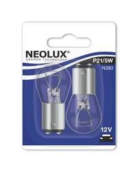 NEOLUX P21/5W 12V 21/5W BAY15d 2ks blistr N380-02B