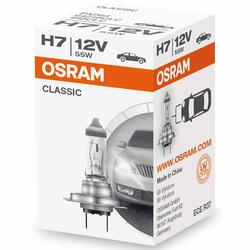 OSRAM H7 12V 55W PX26d Classic 1ks 64210CLC