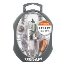 OSRAM H1 H7 sada náhradních autožárovek Minibox Original CLK H1/H7