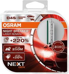OSRAM D4S 42V XENARC NIGHT BREAKER LASER +220% 3 roky záruka 2ks 66440XNN-HCB