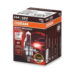 Osram Night Breaker Silver 64193NBS H4 P43t 12V 60/55W