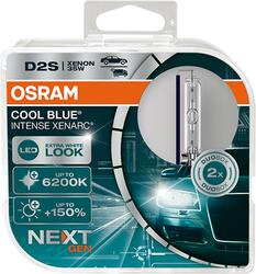 OSRAM D2S 85V 35W P32d-2 XENARC COOL BLUE INTENSE NextGen. 6200K +150% 2ks 66240CBN-HCB