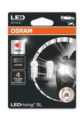 OSRAM LED W5W 2825DRP-02B RED 12V 1W W2,1x9,5d 