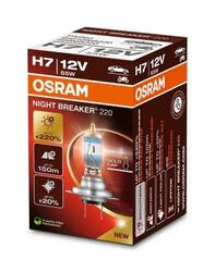 OSRAM H7 12V 55W PX26d NIGHT BREAKER 220 +220% 1ks 64210NB220