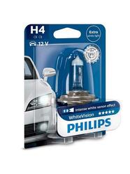 Philips H4 12V 60/55W P43t WhiteVision 1ks blistr 12342WHVB1