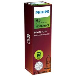 Philips H3 24V 70W PK22s MasterLife C1 1ks 13336MLC1