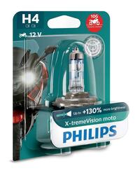 Philips H4 X-treme Vision Moto 12342XVBW 12V 55W +100% motožárovka