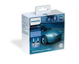Philips H3 12V/24V 19W PK22s Ultinon Essential LED lampa gen2 6500K 2ks 11336UE2X2