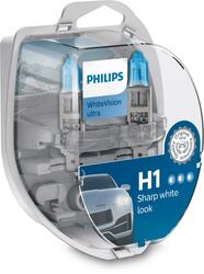Philips H1/W5W 12V 55W P14,5s WhiteVision Ultra 2ks 12258WVUSM