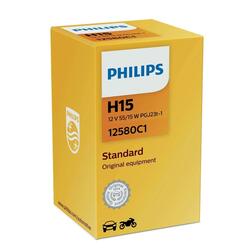 Philips H15 12V 15/55W PGJ23t-1 Standard 1ks 12580C1