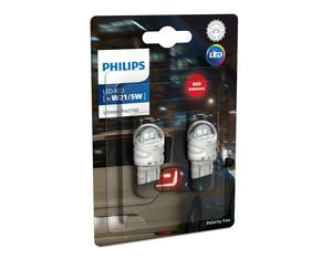 Philips LED W21/5W R 12V 1.75/0.65W W3x16q Ultinon Pro 3100 2ks 11066RU31B2