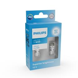 Philips W5W 12V W2.1x9.5d Ultinon Pro7000 8000K NOECE 2ks 11961XU70X2