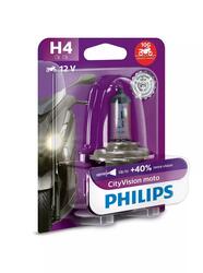 Philips H4 CityVision Moto 55W 12342CTVBW +40% motožárovka