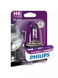 Philips H4 VisionPlus 12V 12342VPB1 +60%