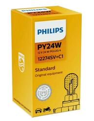Philips PY24WSV+ 12V 24W PGU20/4 SilverVision Plus 1ks 12274SV+C1