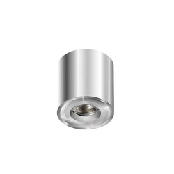 Stropní bodové přisazené svítidlo AZzardo Mini Bross aluminium AZ1756 GU10 1x50W IP20 8cm hliníkové